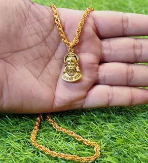 Hanuman Ji Face Pandent + Sports Watch (Combo)
