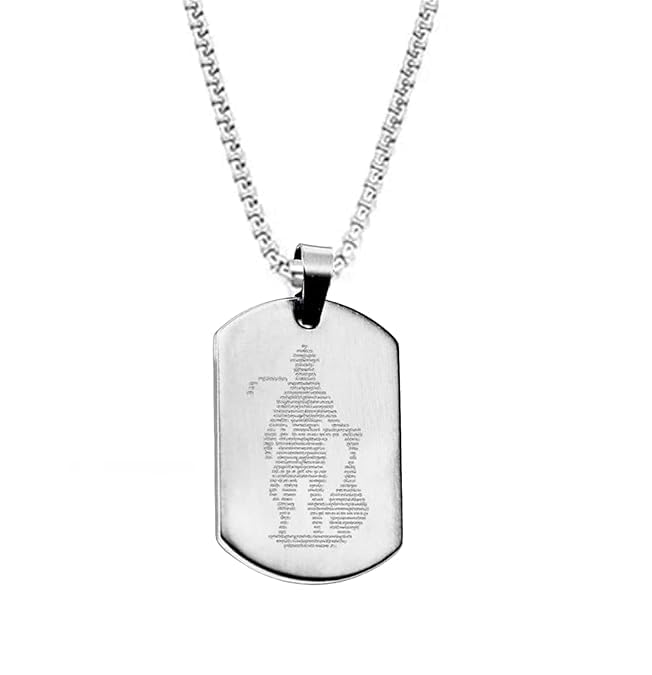 Hanuman Chalisa Silver Pandent + Sports Watch (Combo)