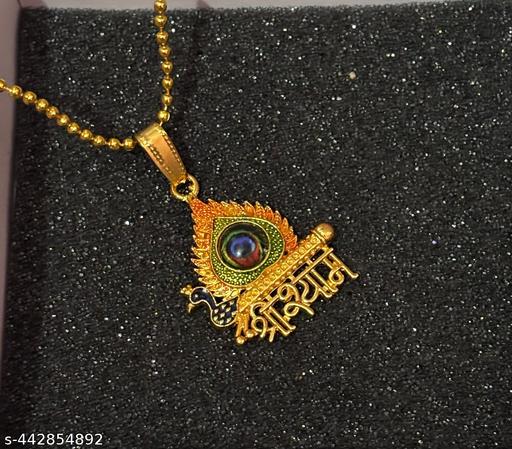 Shri Krishna Pandent Gold Plated
